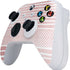 Pink and White Stripes Xbox Series S Controller Skin