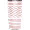 Pink and White Stripes Yeti 20oz Tumbler Skin