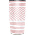 Pink and White Stripes Yeti 20oz Tumbler Skin