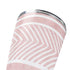 Pink and White Stripes Yeti 20oz Tumbler Skin