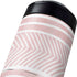 Pink and White Stripes Yeti Colster Can Insulator Skin