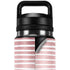 Pink and White Stripes YETI Rambler 26oz Bottle Skin