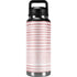 Pink and White Stripes YETI Rambler 36oz Bottle Skin