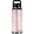 Pink and White Stripes YETI Rambler 36oz Bottle Skin