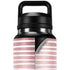 Pink and White Stripes YETI Rambler 36oz Bottle Skin