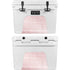 Pink and White Stripes YETI Tundra 35 Hard Cooler Skin