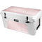 Pink and White Stripes YETI Tundra 65 Hard Cooler Skin
