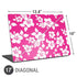 Pink and White Universal Laptop 17in (13.8 x 10in) Skin