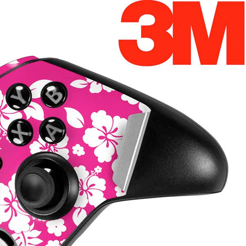 Pink and White Xbox One Elite Controller Skin
