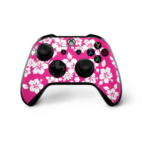Pink and White Xbox One X Bundle Skin