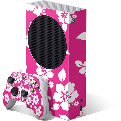 Pink and White Xbox Series S Bundle Skin