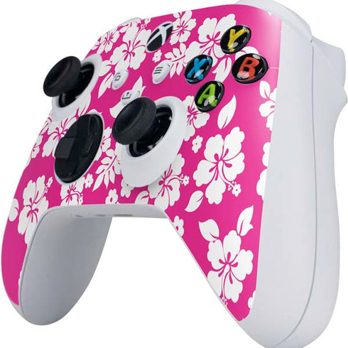 Pink and White Xbox Series S Controller Skin