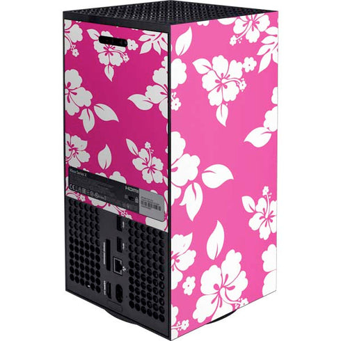 Pink and White Xbox Series X Console Skin