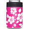 Pink and White Yeti Colster Can Insulator Skin