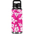 Pink and White YETI Rambler 36oz Bottle Skin