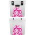 Pink and White YETI Roadie 24 Hard Cooler Skin