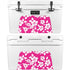 Pink and White YETI Tundra 45 Hard Cooler Skin
