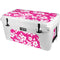 Pink and White YETI Tundra 65 Hard Cooler Skin
