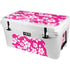 Pink and White YETI Tundra 65 Hard Cooler Skin