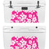 Pink and White YETI Tundra 75 Hard Cooler Skin