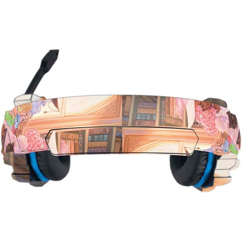 Pink Anime Witch Girls in Library with Cats by Ivy Dolamore BENGOO G9000 Skin