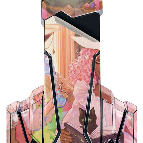 Pink Anime Witch Girls in Library with Cats by Ivy Dolamore BENGOO G9000 Skin