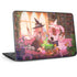 Pink Anime Witch Girls in Library with Cats by Ivy Dolamore HP Chromebook Skin