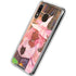 Pink Anime Witch Girls in Library with Cats by Ivy Dolamore Galaxy A30 Clear Case