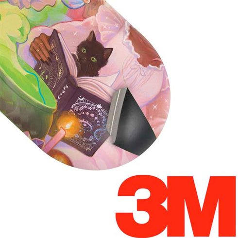 Pink Anime Witch Girls in Library with Cats by Ivy Dolamore Galaxy Buds Skin