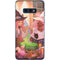 Pink Anime Witch Girls in Library with Cats by Ivy Dolamore Galaxy S10e Skin