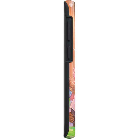 Pink Anime Witch Girls in Library with Cats by Ivy Dolamore Galaxy S20 Plus Pro Case