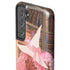 Pink Anime Witch Girls in Library with Cats by Ivy Dolamore Galaxy S21 5G Pro Case