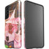 Pink Anime Witch Girls in Library with Cats by Ivy Dolamore Galaxy S21 5G Pro Case