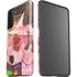 Pink Anime Witch Girls in Library with Cats by Ivy Dolamore Galaxy S21 FE Pro Case