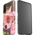 Pink Anime Witch Girls in Library with Cats by Ivy Dolamore Galaxy S21 Plus 5G Pro Case