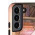 Pink Anime Witch Girls in Library with Cats by Ivy Dolamore Galaxy S22 Plus Pro Case