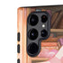Pink Anime Witch Girls in Library with Cats by Ivy Dolamore Galaxy S22 Ultra Pro Case