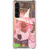 Pink Anime Witch Girls in Library with Cats by Ivy Dolamore Galaxy S23 Clear Case