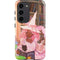 Pink Anime Witch Girls in Library with Cats by Ivy Dolamore Galaxy S23 Pro Case
