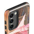 Pink Anime Witch Girls in Library with Cats by Ivy Dolamore Galaxy S23 Pro Case
