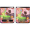 Pink Anime Witch Girls in Library with Cats by Ivy Dolamore Galaxy Z Flip Skin