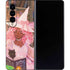 Pink Anime Witch Girls in Library with Cats by Ivy Dolamore Galaxy Z Fold4 5G Skin