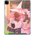 Pink Anime Witch Girls in Library with Cats by Ivy Dolamore iPad Pro 12.9in (2020) Clear Case