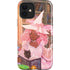 Pink Anime Witch Girls in Library with Cats by Ivy Dolamore iPhone 12 Impact Case