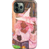 Pink Anime Witch Girls in Library with Cats by Ivy Dolamore iPhone 12 Pro Impact Case