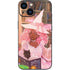 Pink Anime Witch Girls in Library with Cats by Ivy Dolamore iPhone 13 Mini Skin