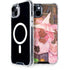 Pink Anime Witch Girls in Library with Cats by Ivy Dolamore iPhone 15 Plus MagSafe Case