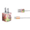 Pink Anime Witch Girls in Library with Cats by Ivy Dolamore iPhone Charger (5W USB) Skin