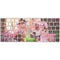 Pink Anime Witch Girls in Library with Cats by Ivy Dolamore Magic Keyboard Skin