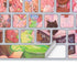 Pink Anime Witch Girls in Library with Cats by Ivy Dolamore Magic Keyboard Skin